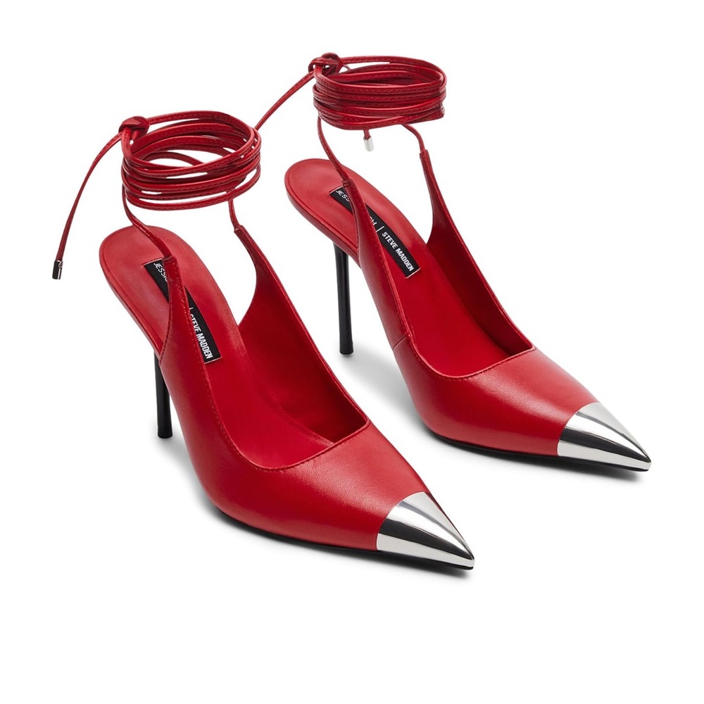 Steve Madden x Jessica Rich Mira Cap Toe Heels 👠